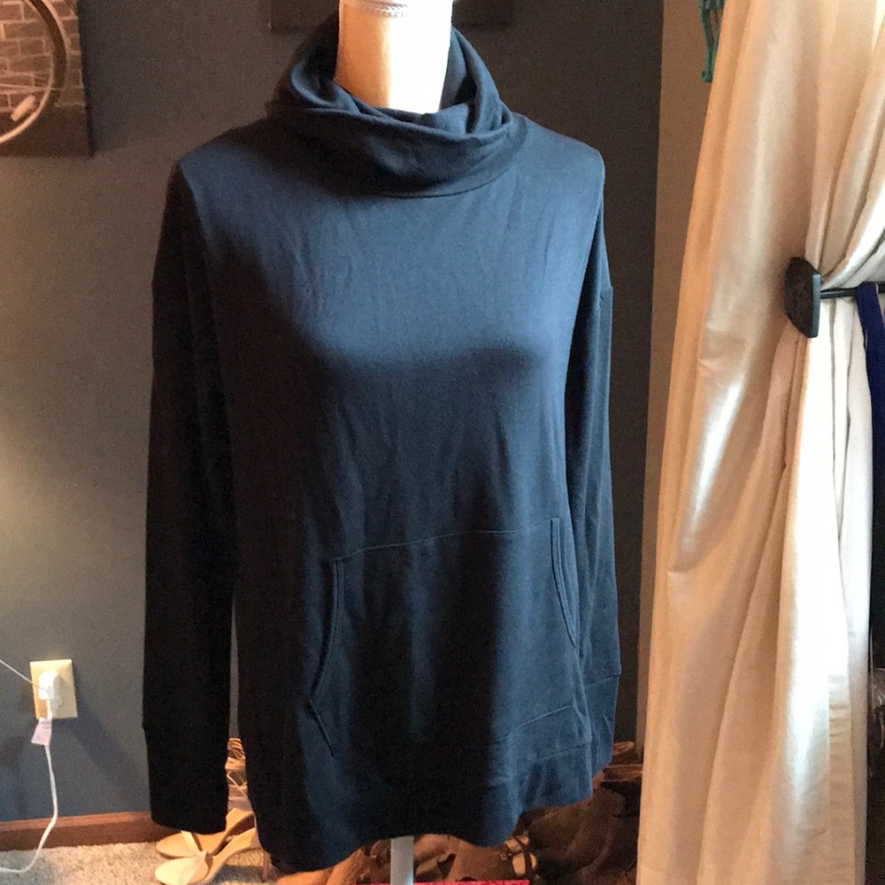 Black Cotton lightweight Yoga shirt